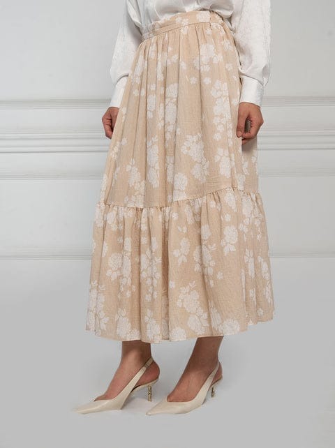 XYLA TIERED SKIRT - KAMI