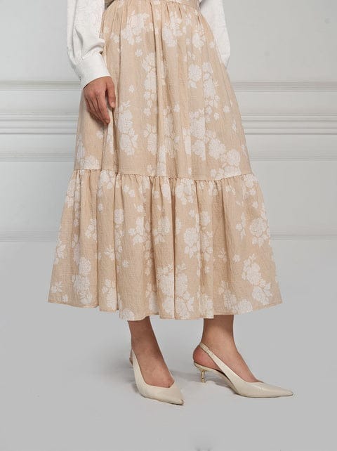 XYLA TIERED SKIRT - KAMI