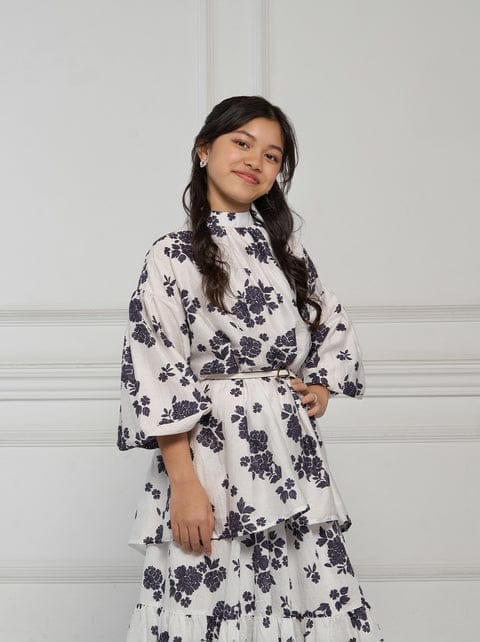 REVA PUFFY SLEEVE TOP - KAMI