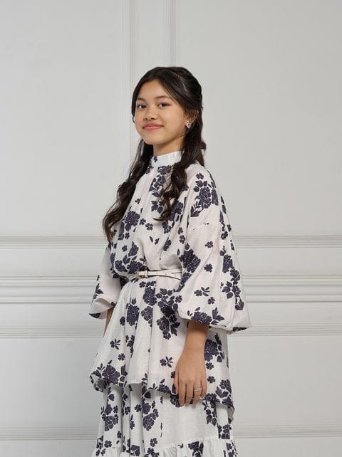 REVA PUFFY SLEEVE TOP - KAMI