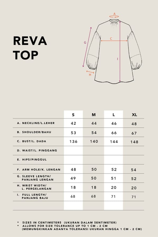 REVA PUFFY SLEEVE TOP - KAMI