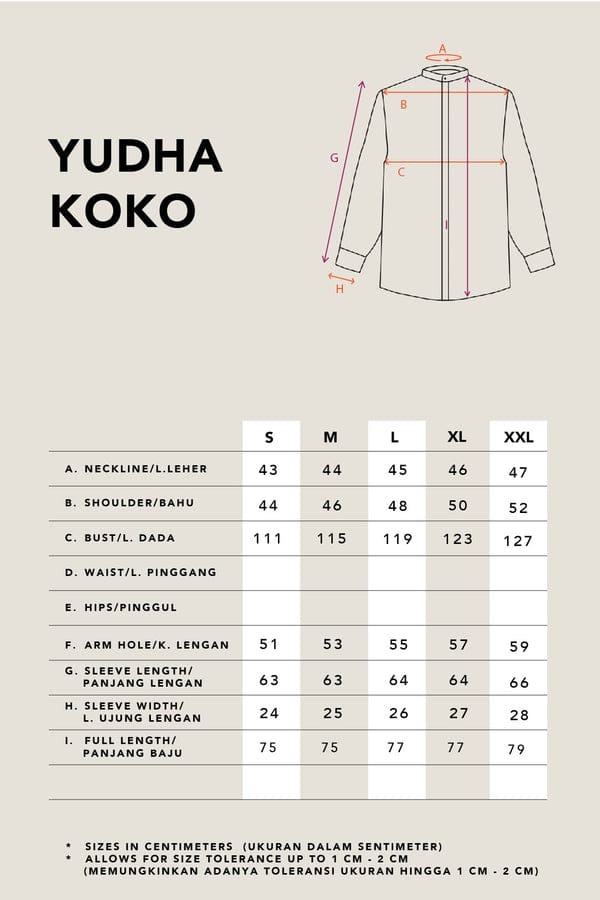 YUDHA LONG SLEEVE KOKO - KAMI