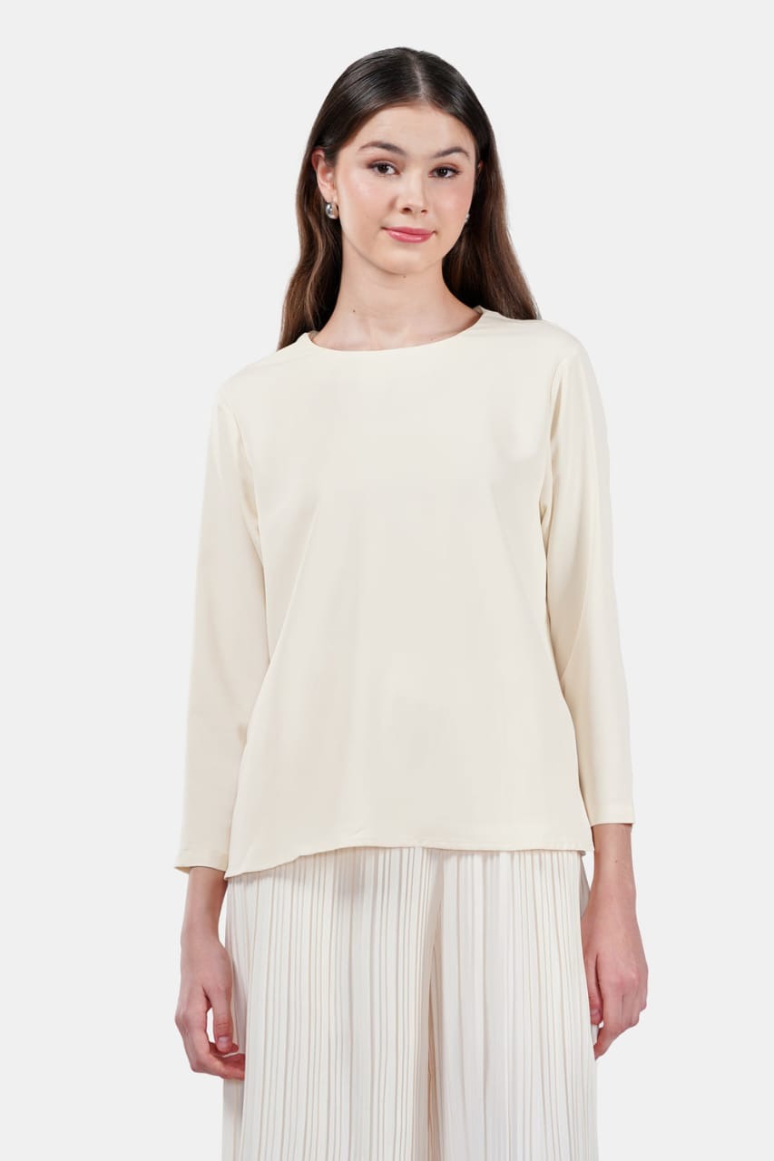 BASIC TOP BLOUSE - BENANG JARUM