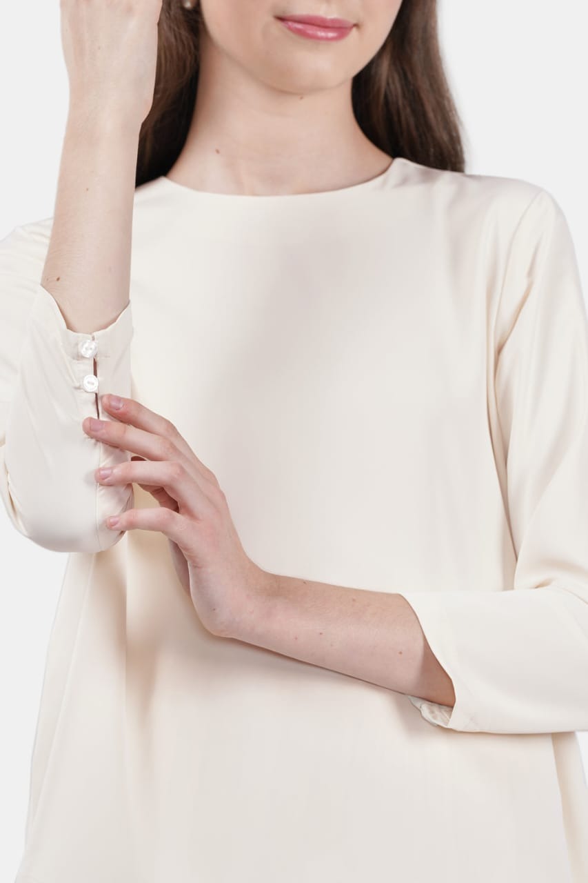 BASIC TOP BLOUSE - BENANG JARUM