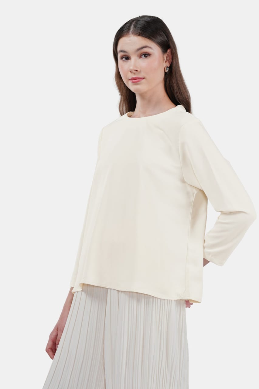 BASIC TOP BLOUSE - BENANG JARUM