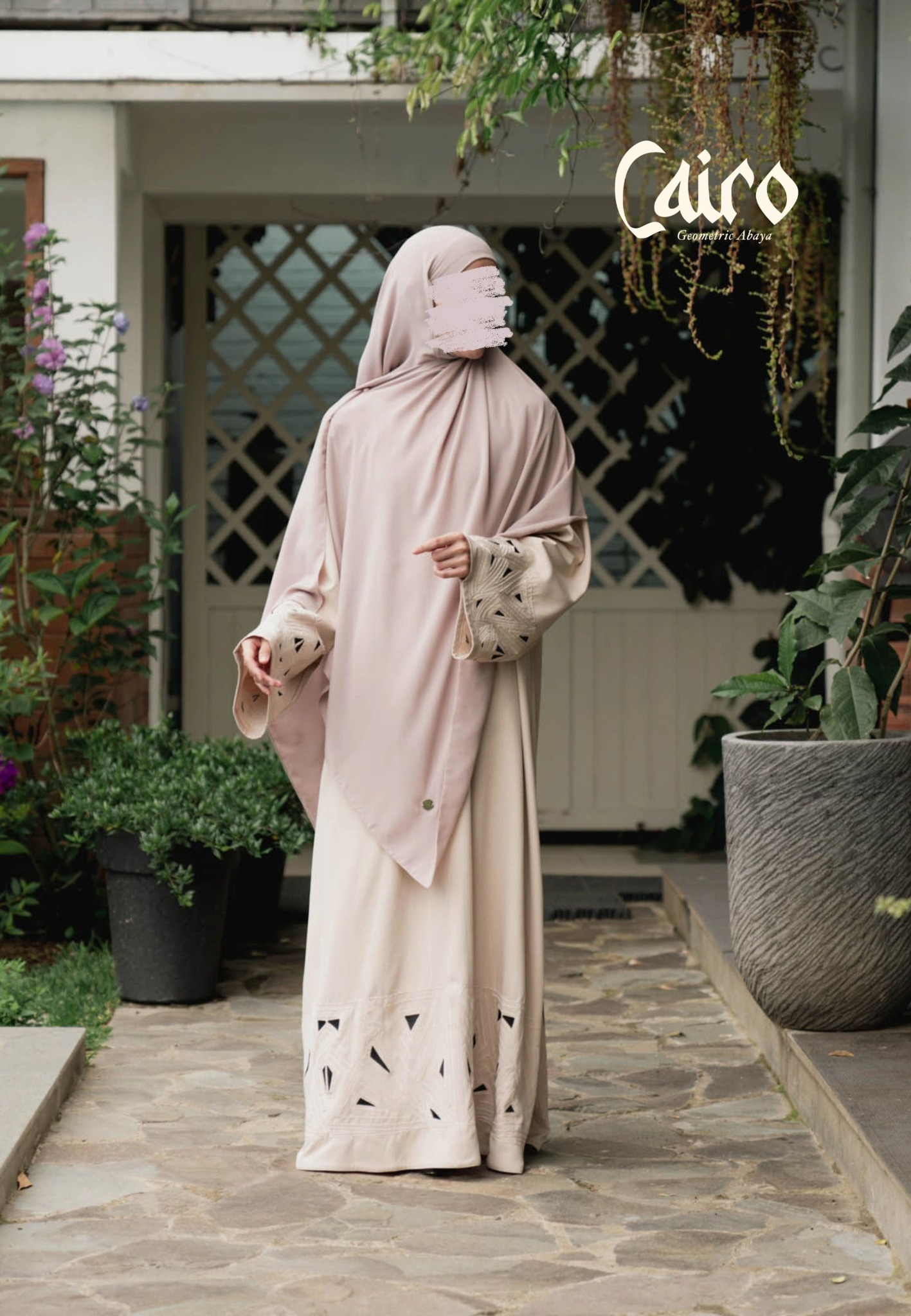 CAIRO GEOMETRIC ABAYA - ITSAR