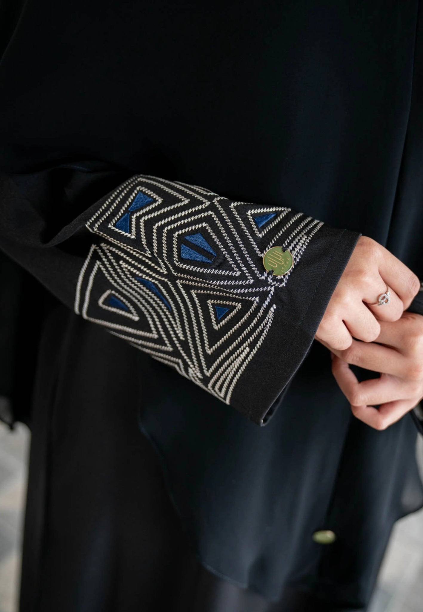 CAIRO GEOMETRIC ABAYA - ITSAR