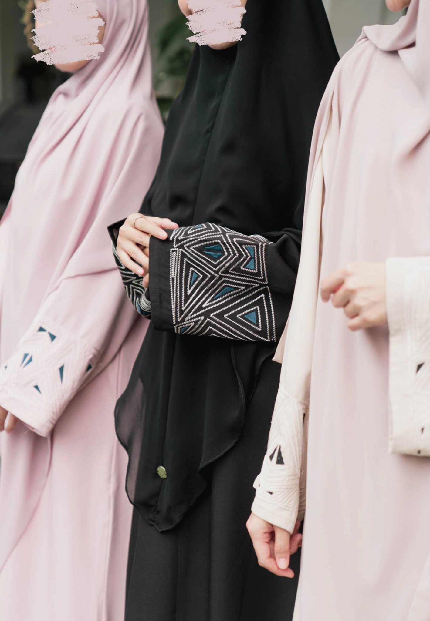CAIRO GEOMETRIC ABAYA - ITSAR