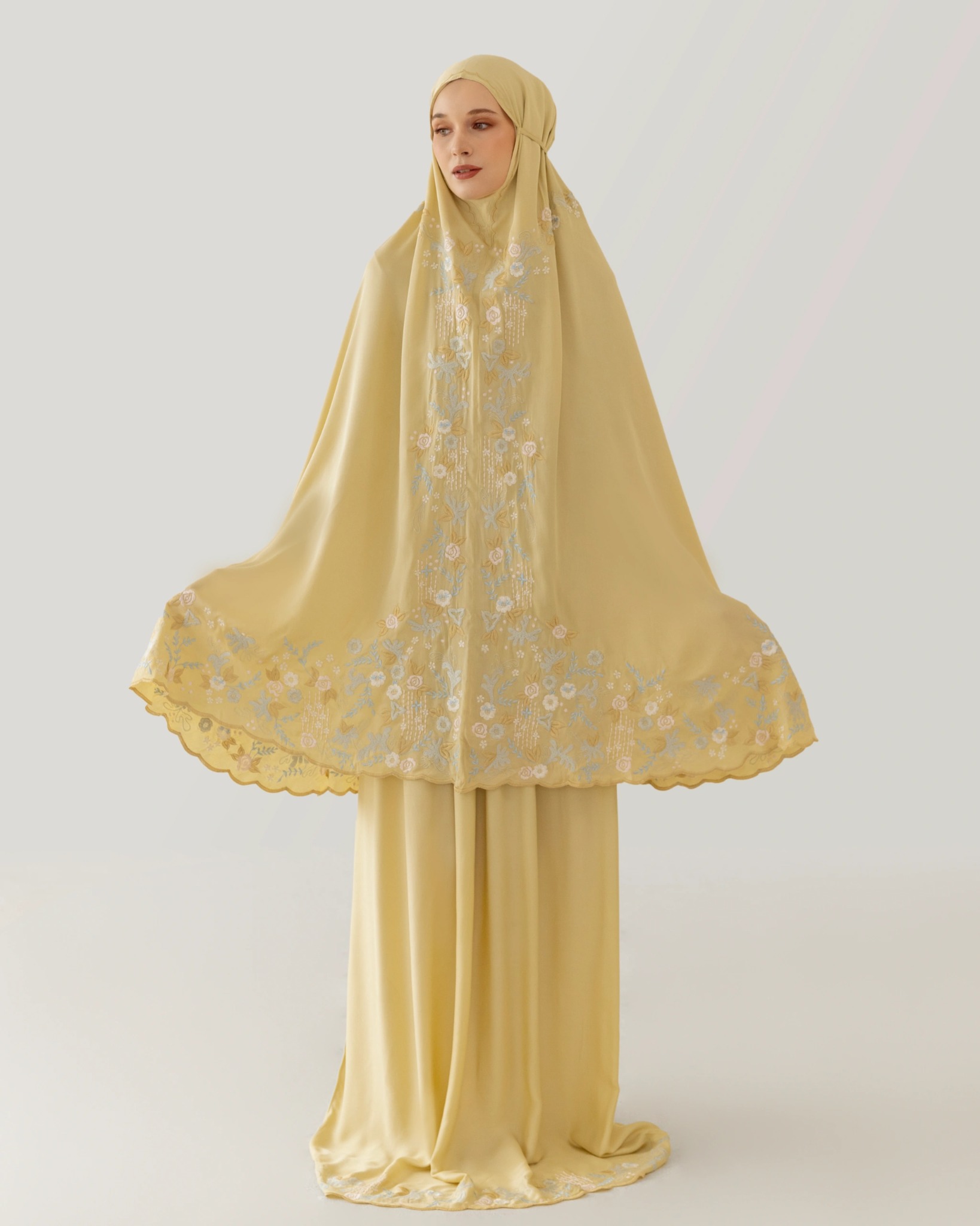 PADMALAYA PREMIUM PRAYER ROBE BEIGE - JEDA
