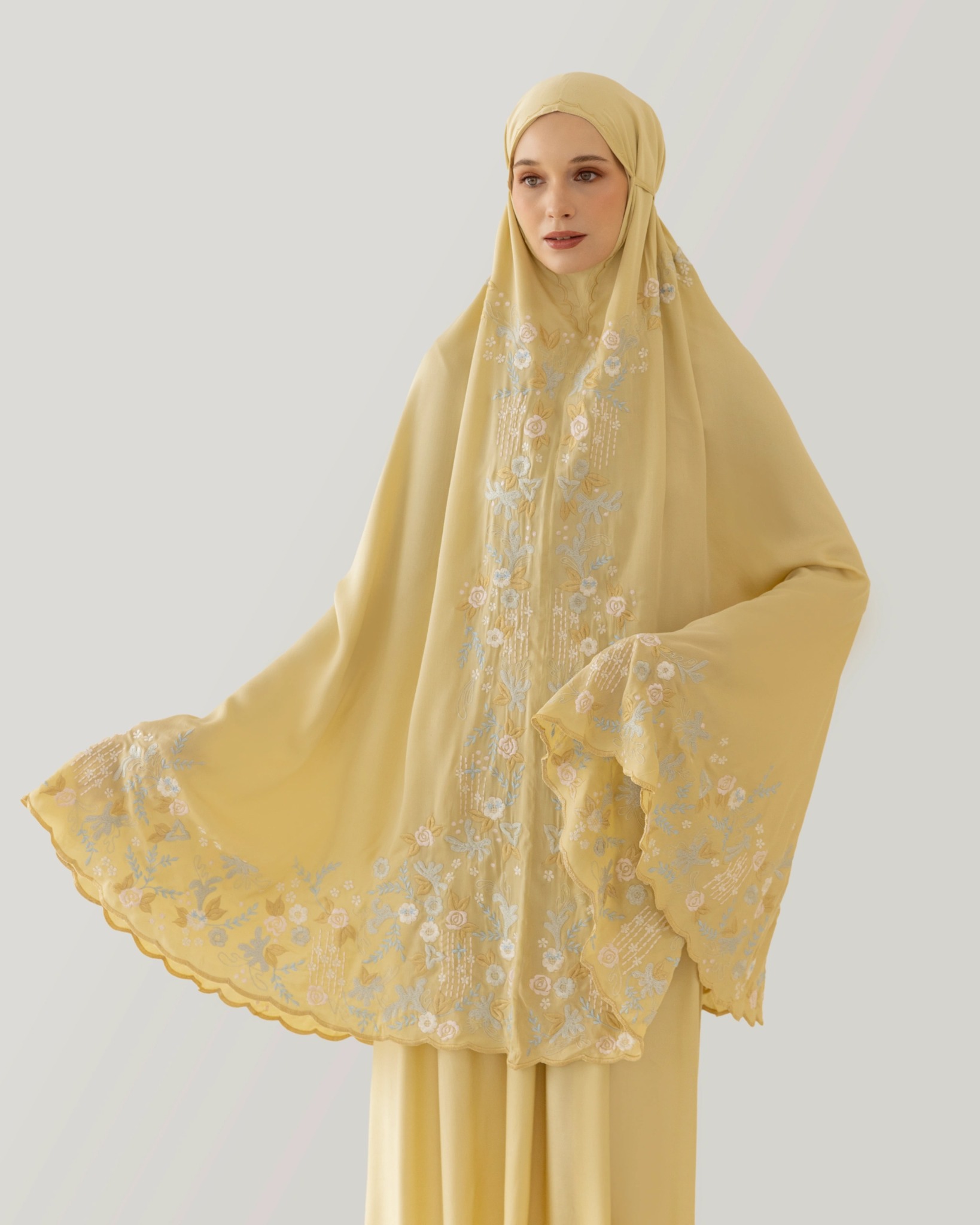PADMALAYA PREMIUM PRAYER ROBE BEIGE - JEDA