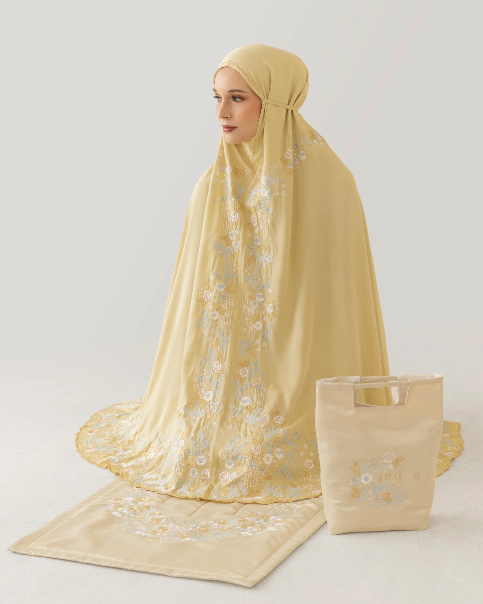PADMALAYA PREMIUM PRAYER ROBE BEIGE - JEDA