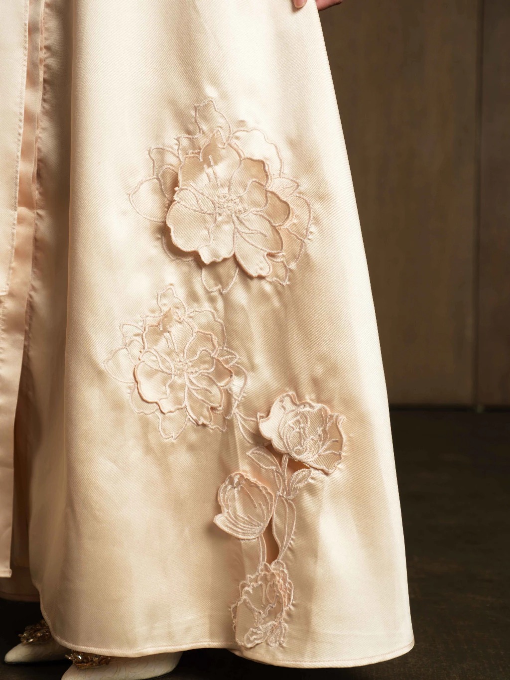 ARABELLA DRESS CHAMPAGNE - LUMIERE