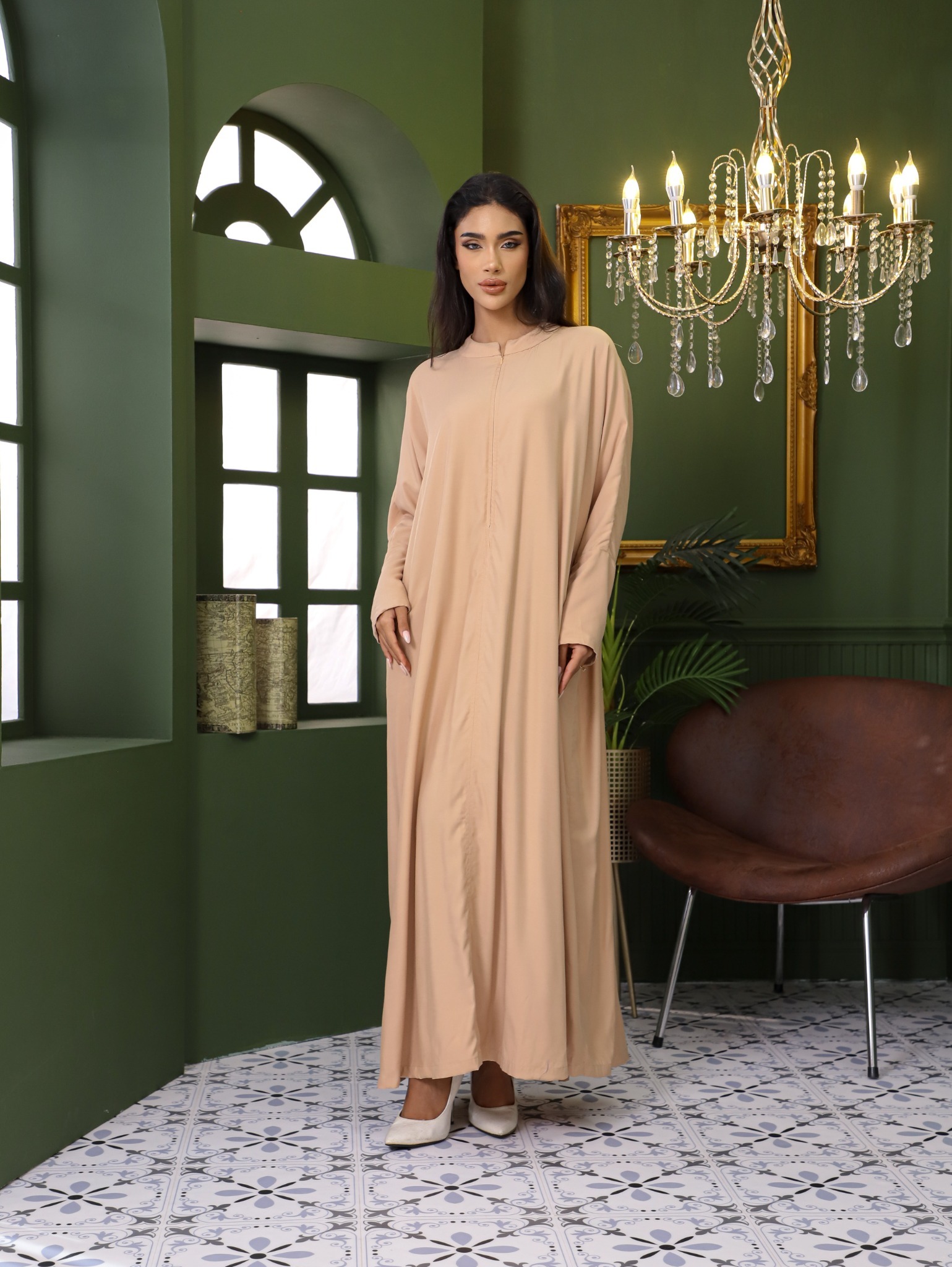DAILY ABAYA 2 IN 1 RAYON LYOCELL - GHANIEA