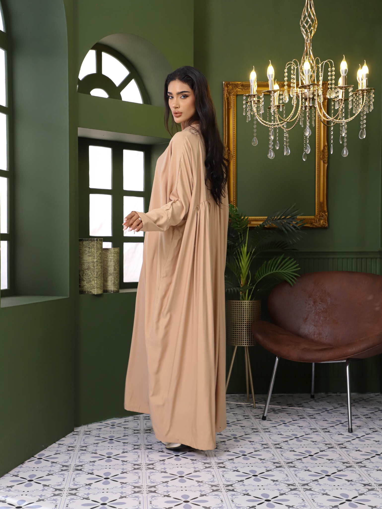 DAILY ABAYA 2 IN 1 RAYON LYOCELL - GHANIEA