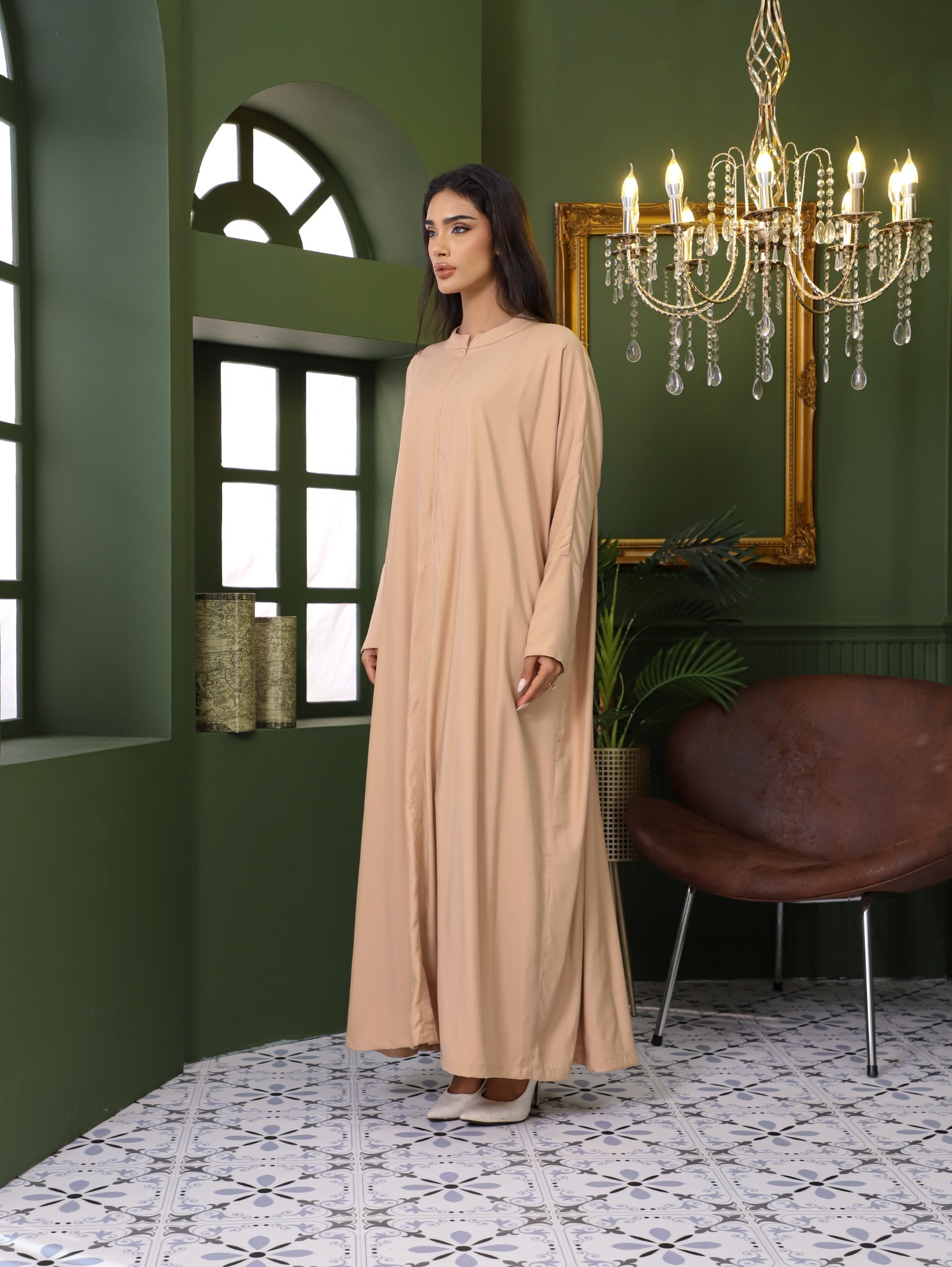 DAILY ABAYA 2 IN 1 RAYON LYOCELL - GHANIEA