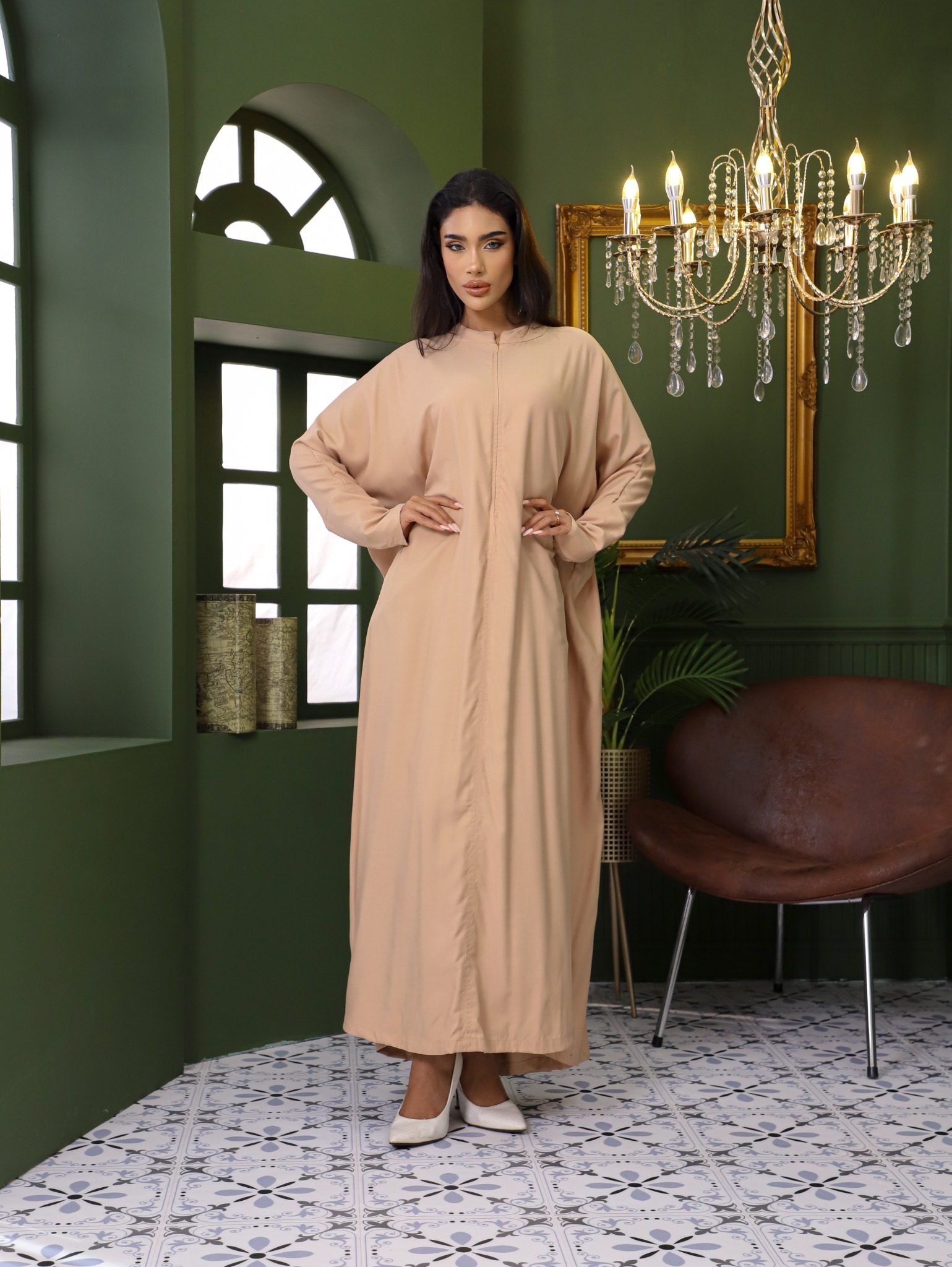 DAILY ABAYA 2 IN 1 RAYON LYOCELL - GHANIEA