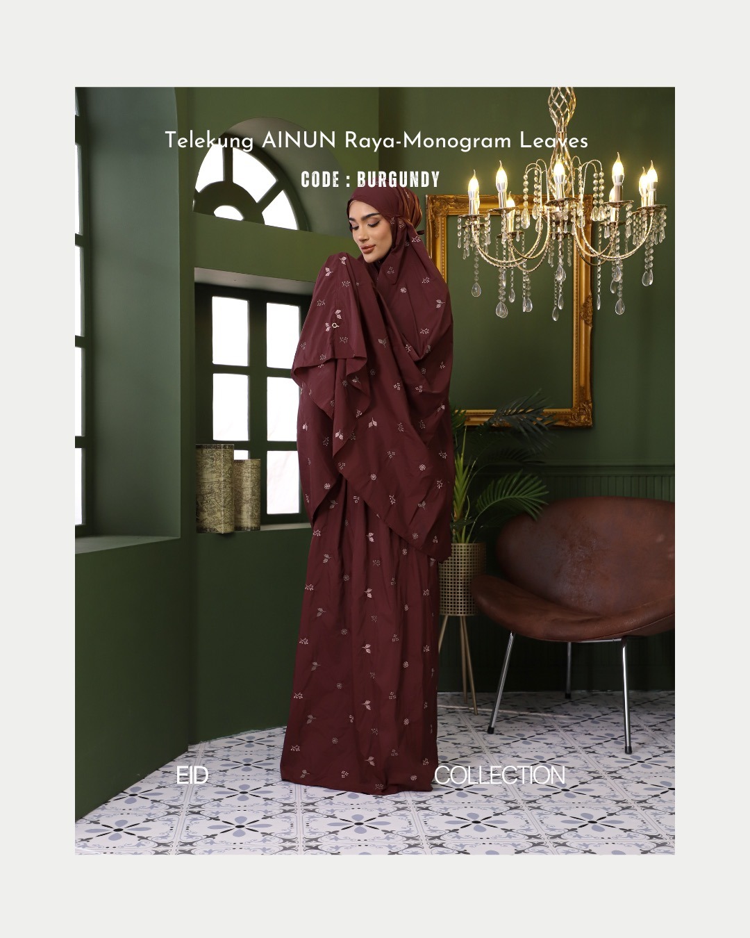AINUN EMBRIODERY MONOGRAM -GHANIEA
