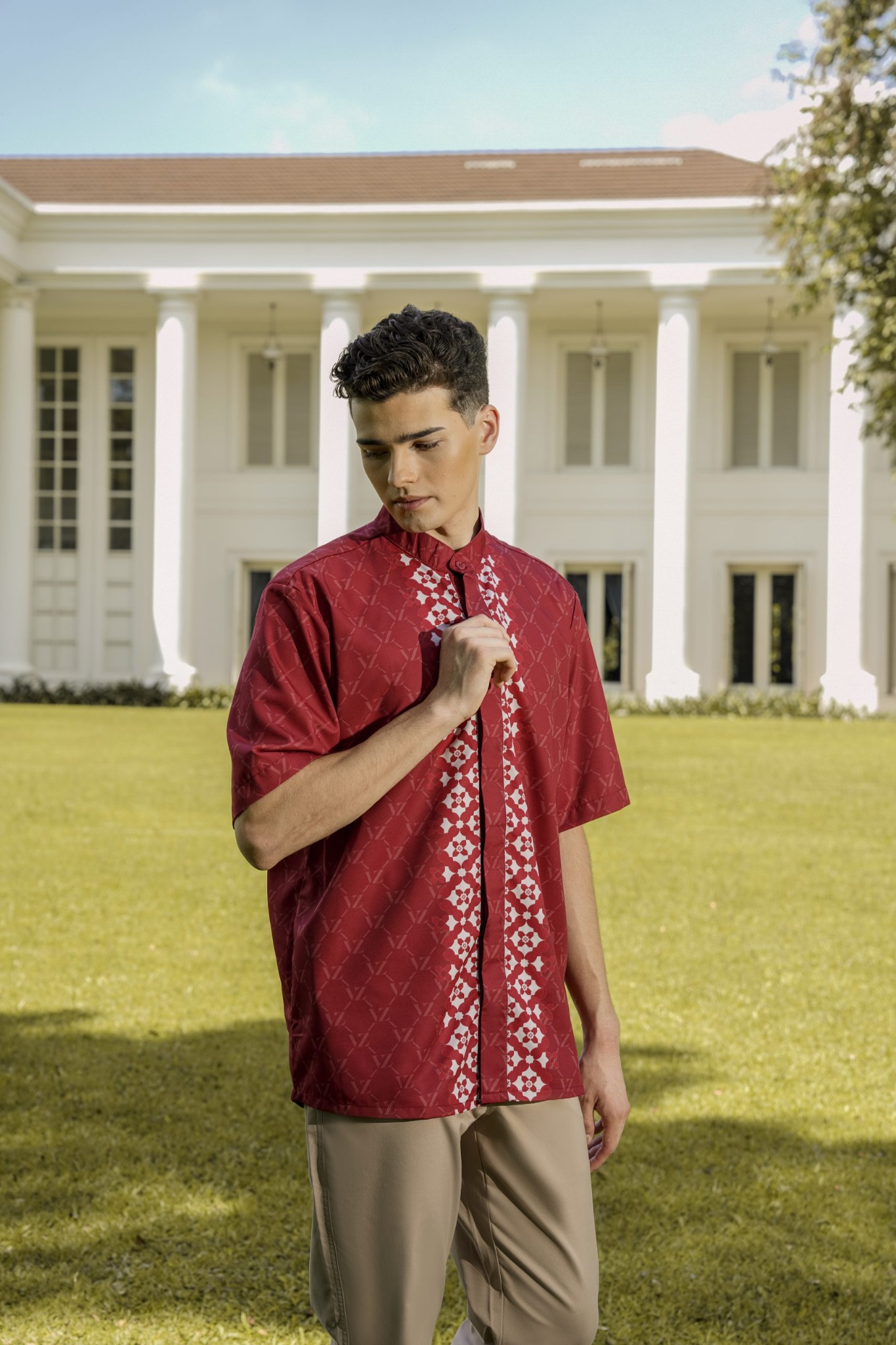 MONOGRAM LINEAGE SHIRT - VIVI ZUBEDI