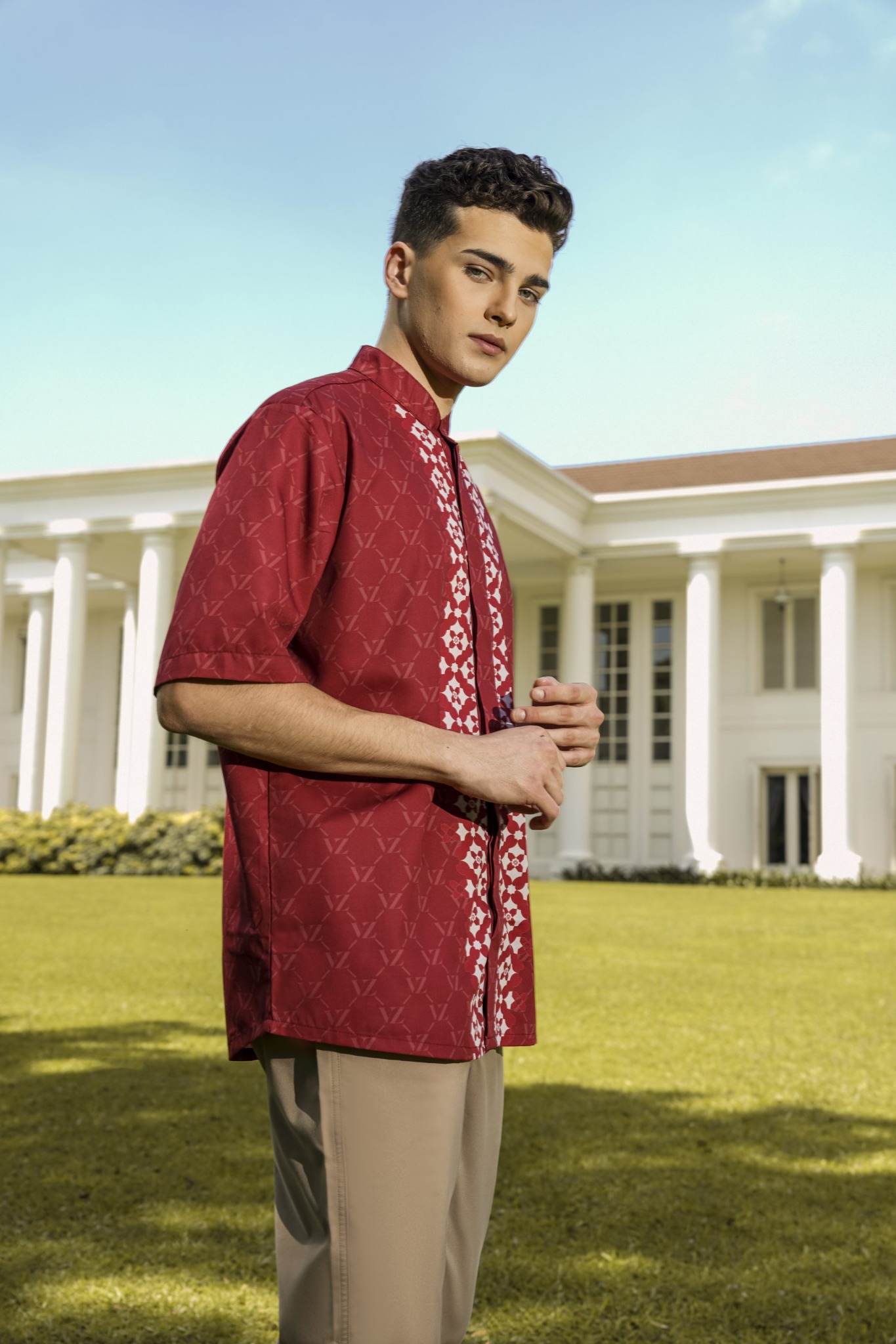 MONOGRAM LINEAGE SHIRT - VIVI ZUBEDI