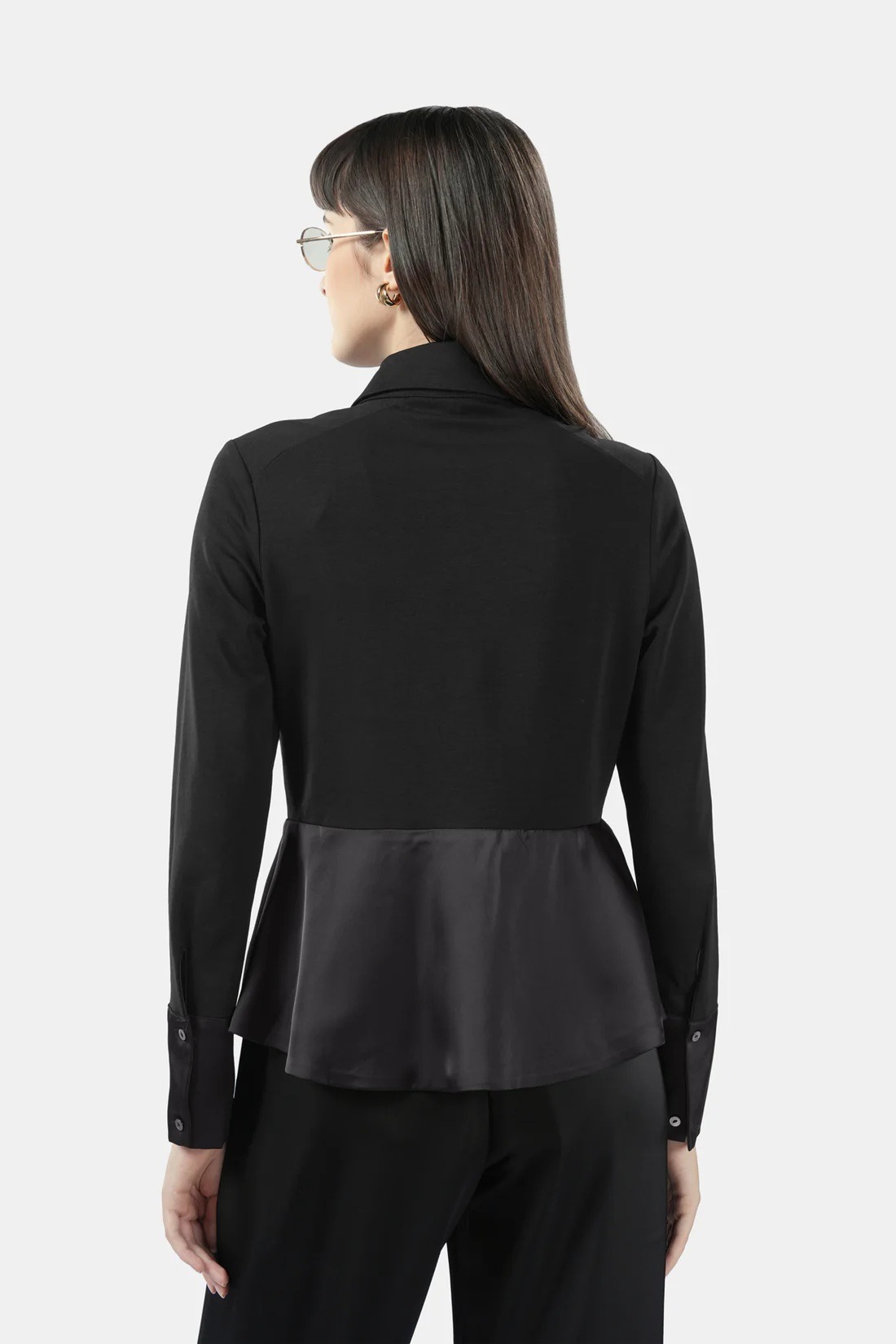 ASTHA SATEEN SHIRT - BENANG JARUM