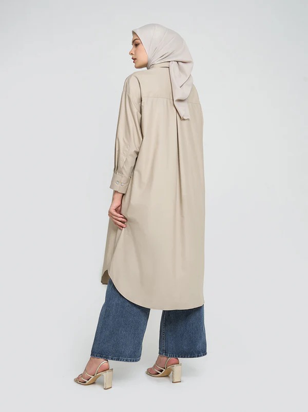 CALLA EMBROIDERY POCKET DRESS - KAMI
