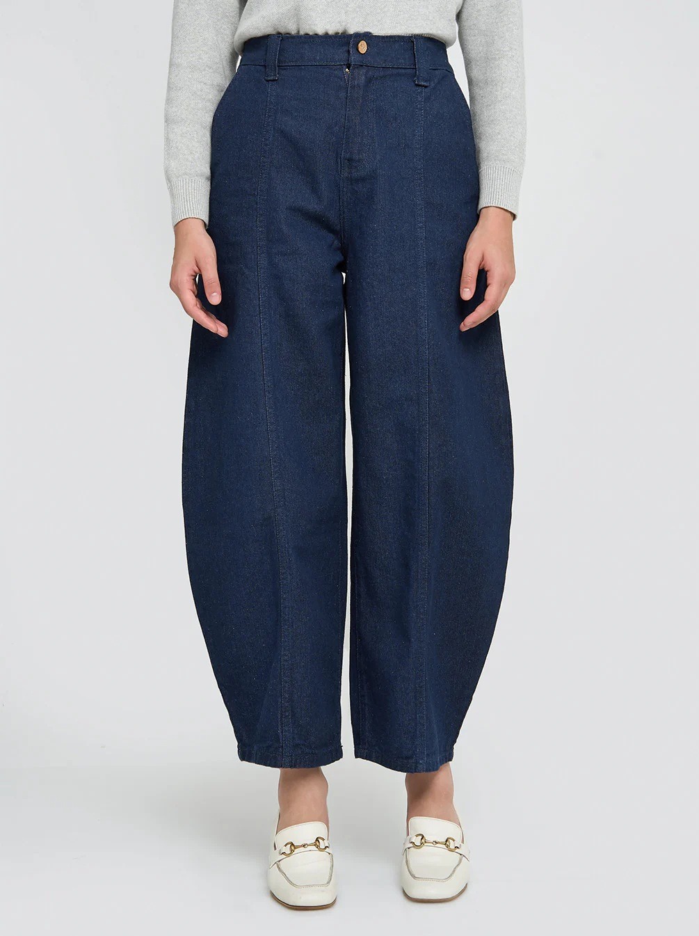 IVY BARREL JEANS PANTS - KAMI