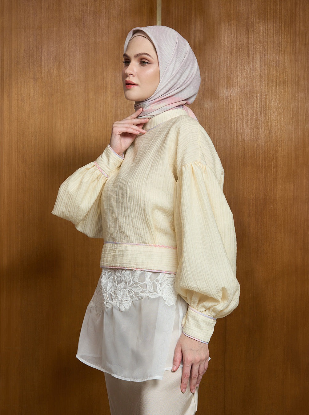 CARIN PUFF SLEEVES TOP - KAMI