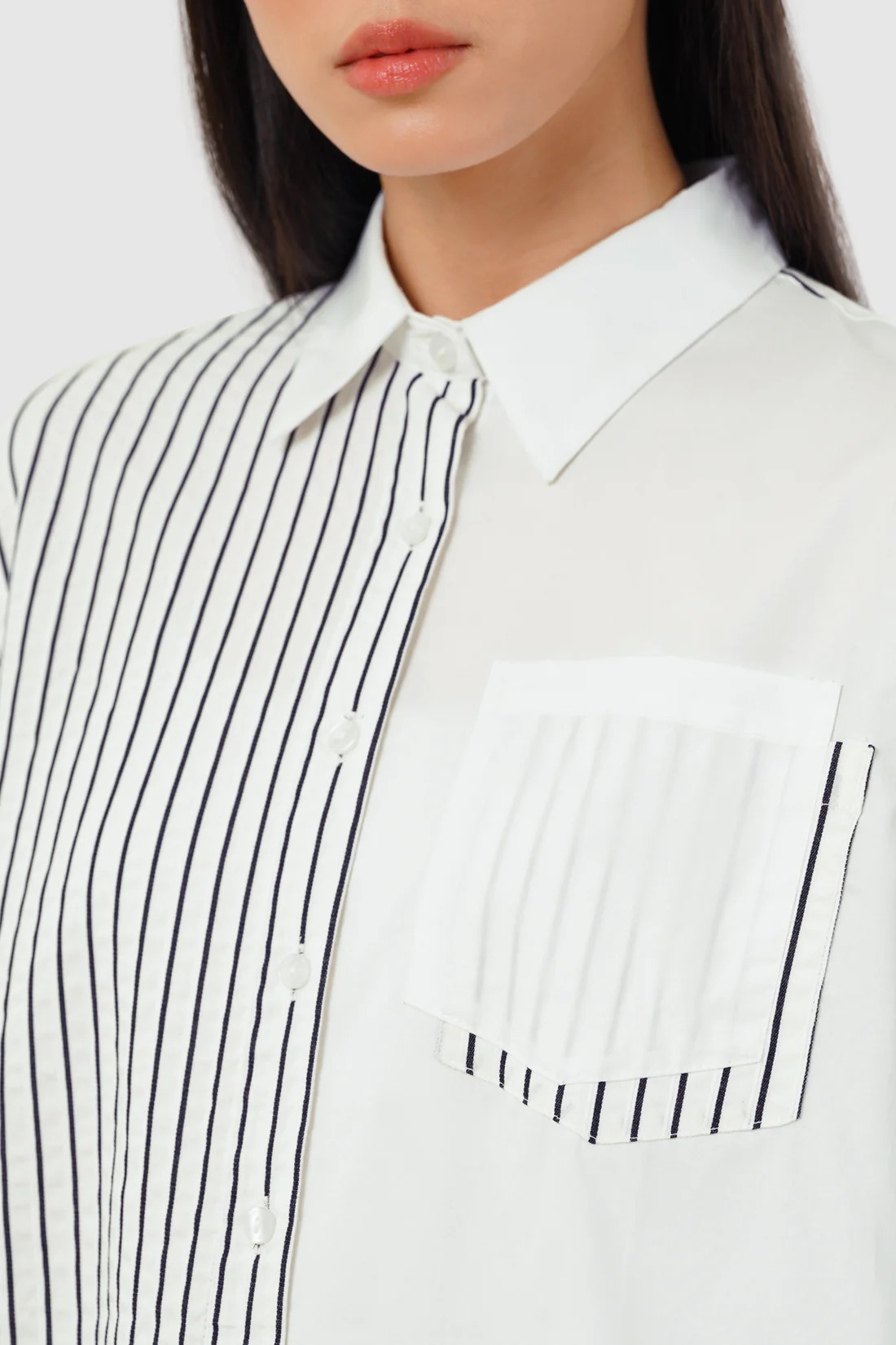 GISELLE STRIPEY SHIRT - BENANG JARUM