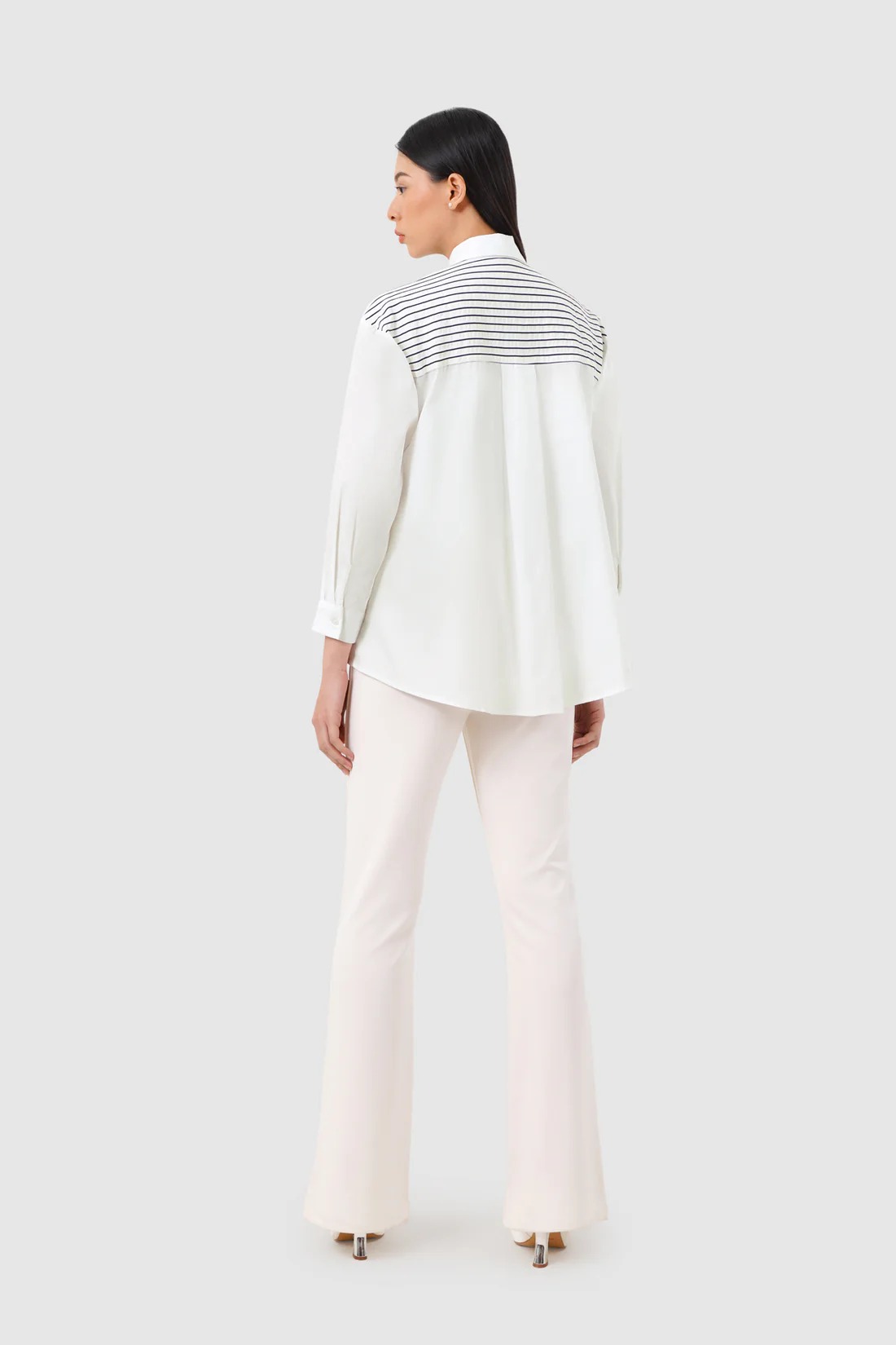 GISELLE STRIPEY SHIRT - BENANG JARUM