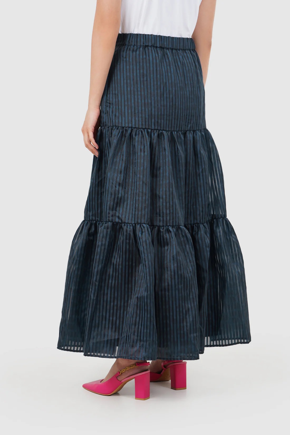ECLORA TIERED SKIRT - BENANG JARUM