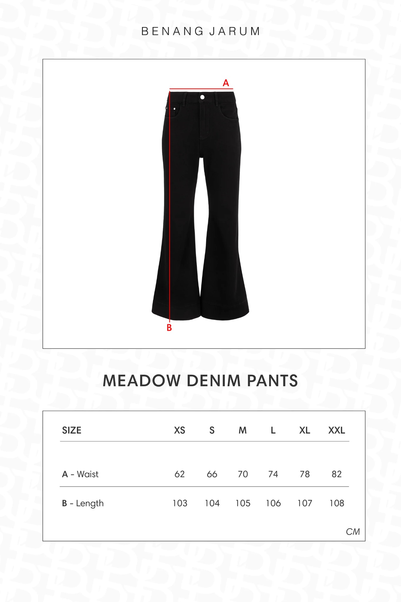 MEADOW PANTS - BENANG JARUM