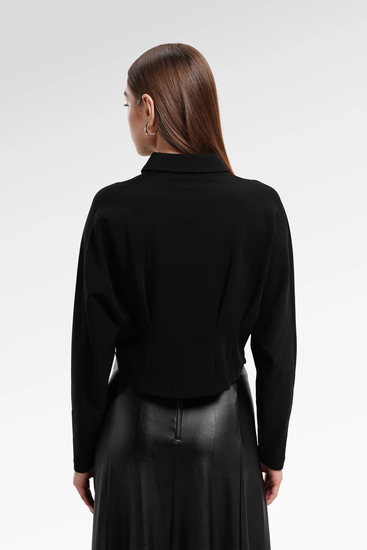 CALLEN CROP SHIRT - BENANG JARUM