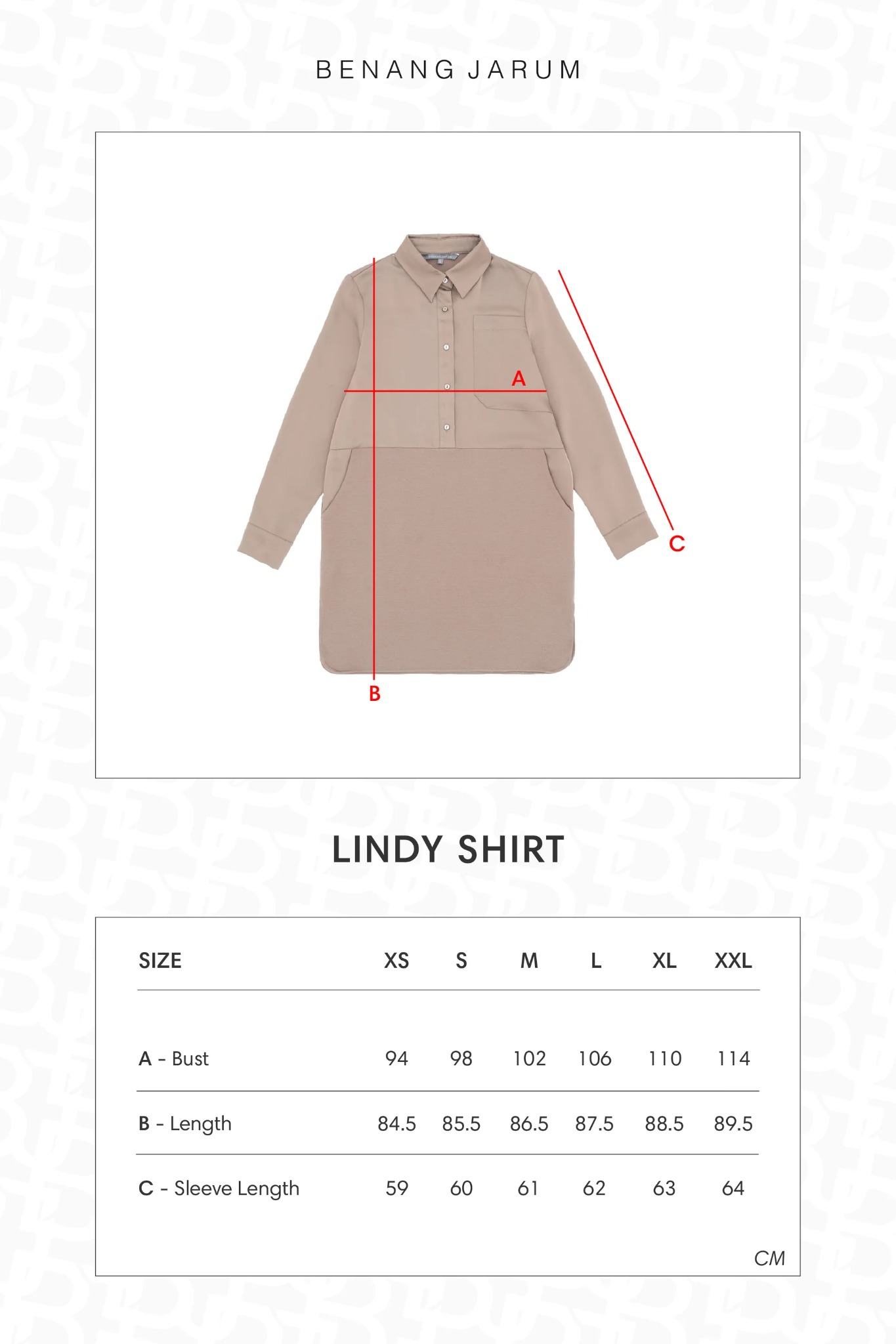 LINDY SHIRT - BENANG JARUM