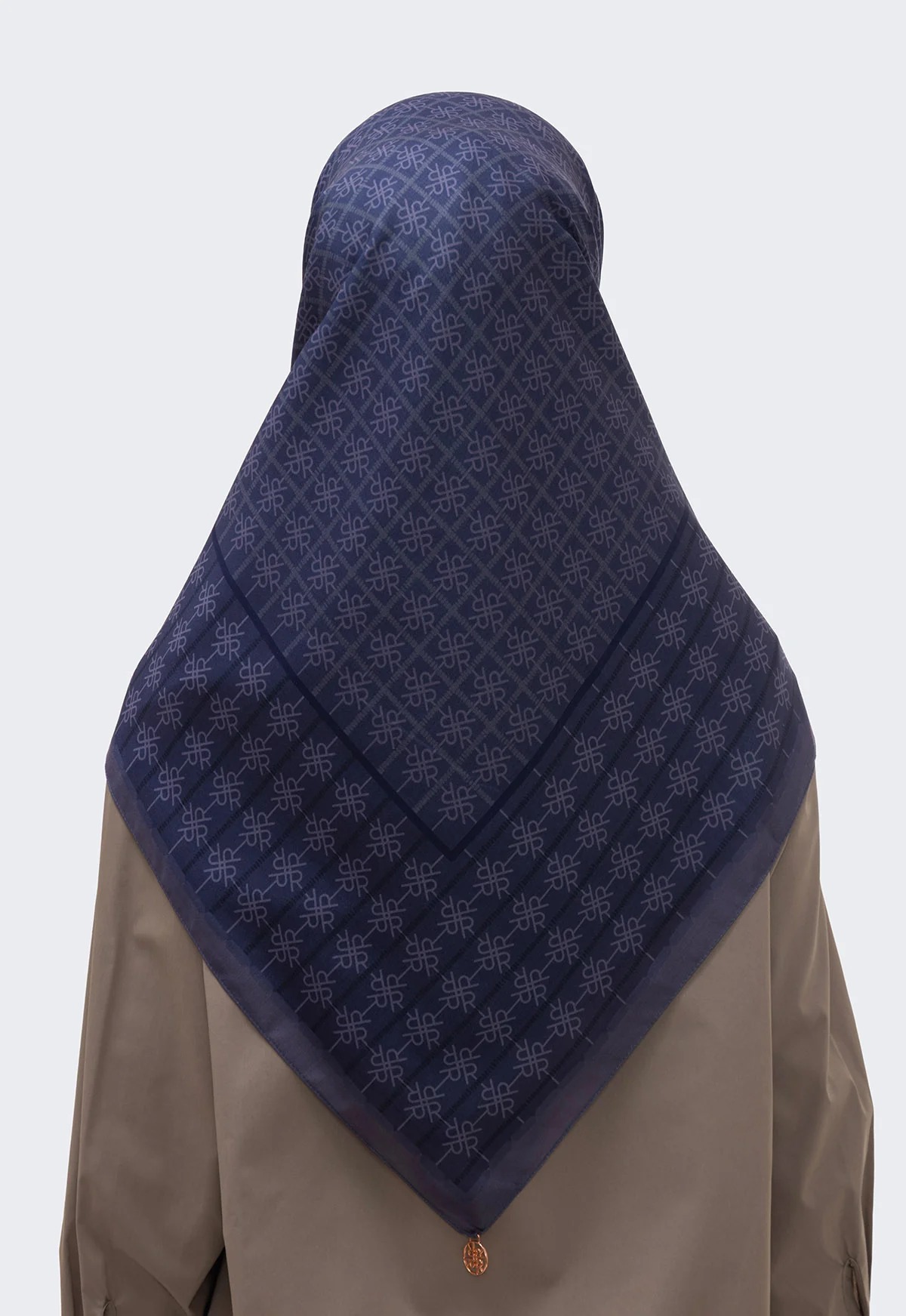 SORAYA MONOGRAM SCARF - RIA MIRANDA