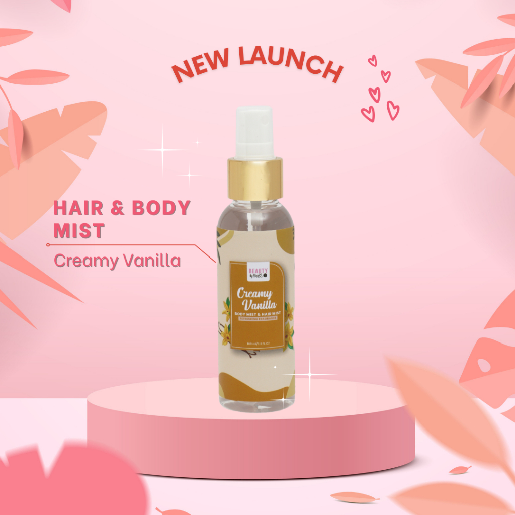 Beauty Hair and Body Mist 100ml Refreshing Fragrance