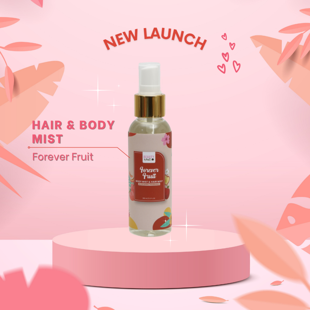 Beauty Hair and Body Mist 100ml Refreshing Fragrance