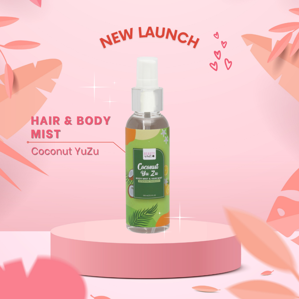 Beauty Hair and Body Mist 100ml Refreshing Fragrance