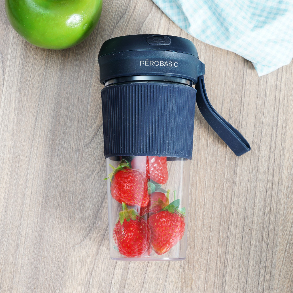 PERO Basic Portable Juicer 300ml / Mesin Portable Blender Jus Multifungsi - Pink, Green, Blue