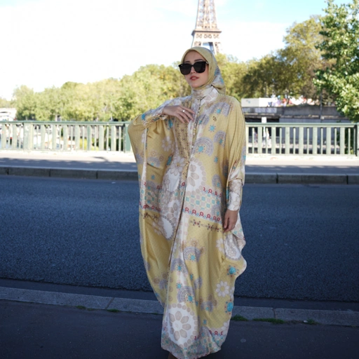 Image of Ghania Kaftan Lebaran by Wearing Ameera
