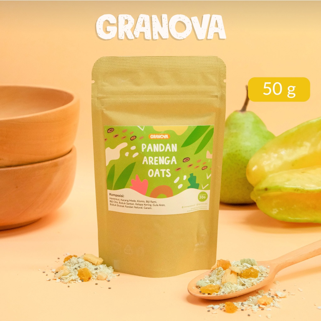 Granova - Oat Siap Seduh / Instant Oatmeal 50gr
