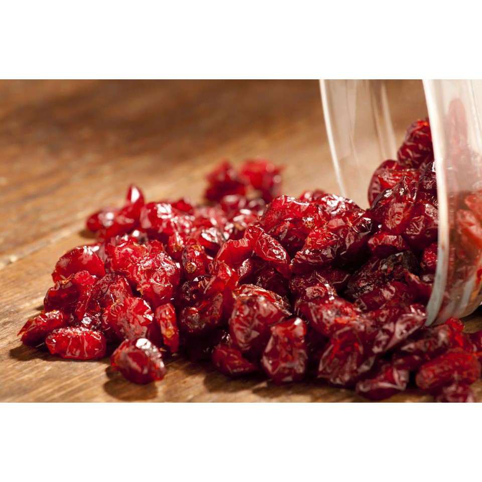 Granova - Buah Kranberi Kering Organik Premium 350gr / Premium Organic Dried Cranberry (Unsweetened / Tanpa Gula, Vegan)