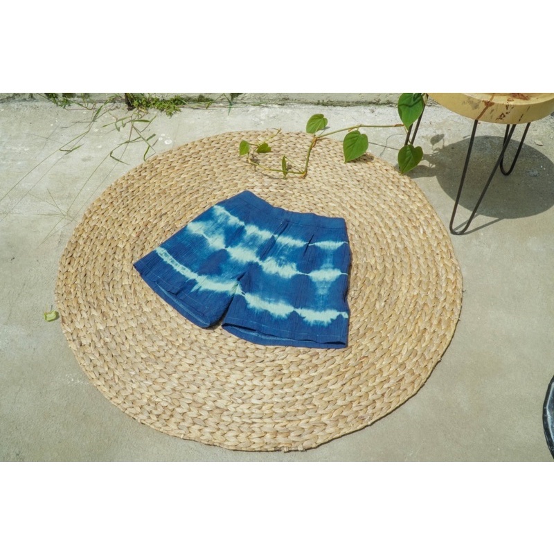 Celana Linen Santai Pendek (Boxer Pantai) - Tie Dye Pants