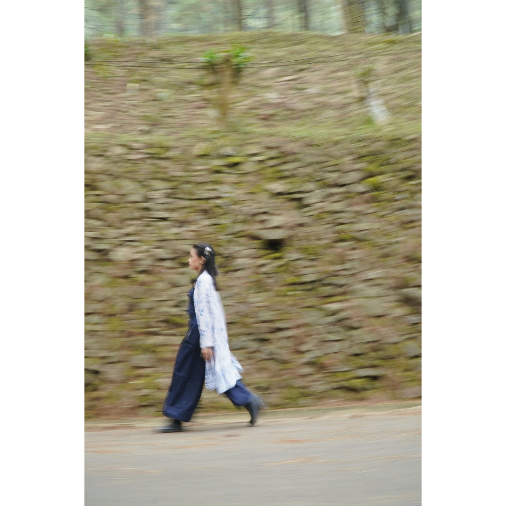 BOOLAO Outer Kebaya Kutubaru Porcelain Detachable (Cardigan Kebaya Bongkar Pasang)