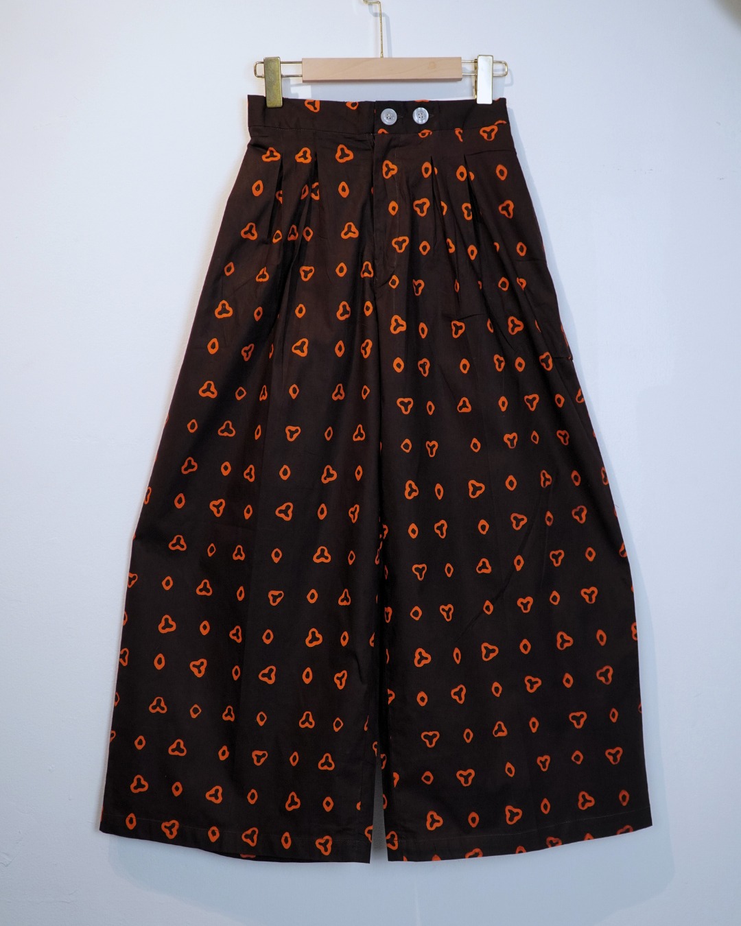 Boolao Hakama Pallazo Jumputan Pants (Celana Kulot Jumputan)