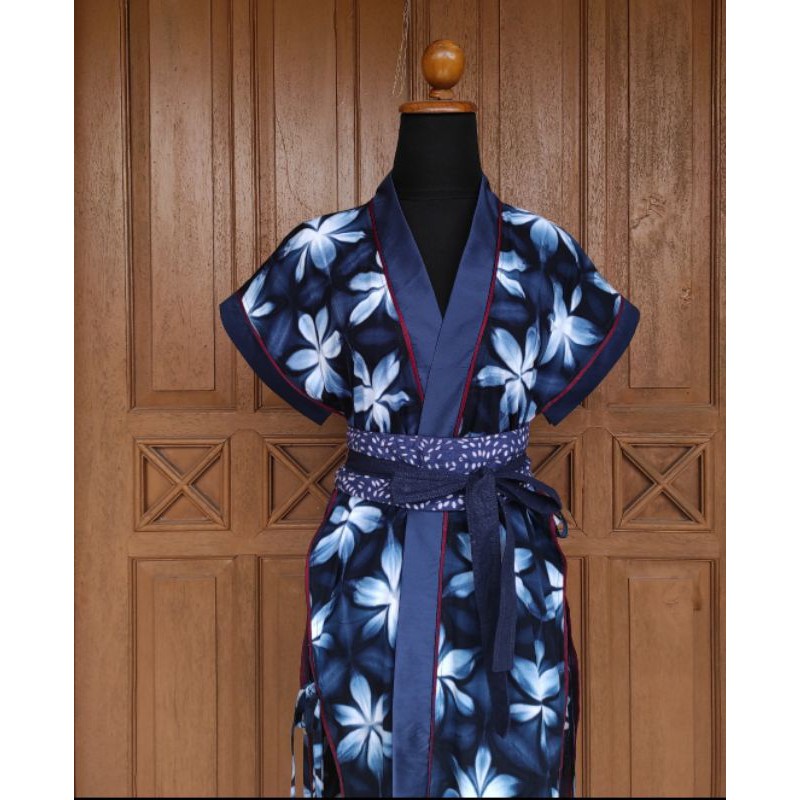 BOOLAO Sekka Outer Shawl Shibori