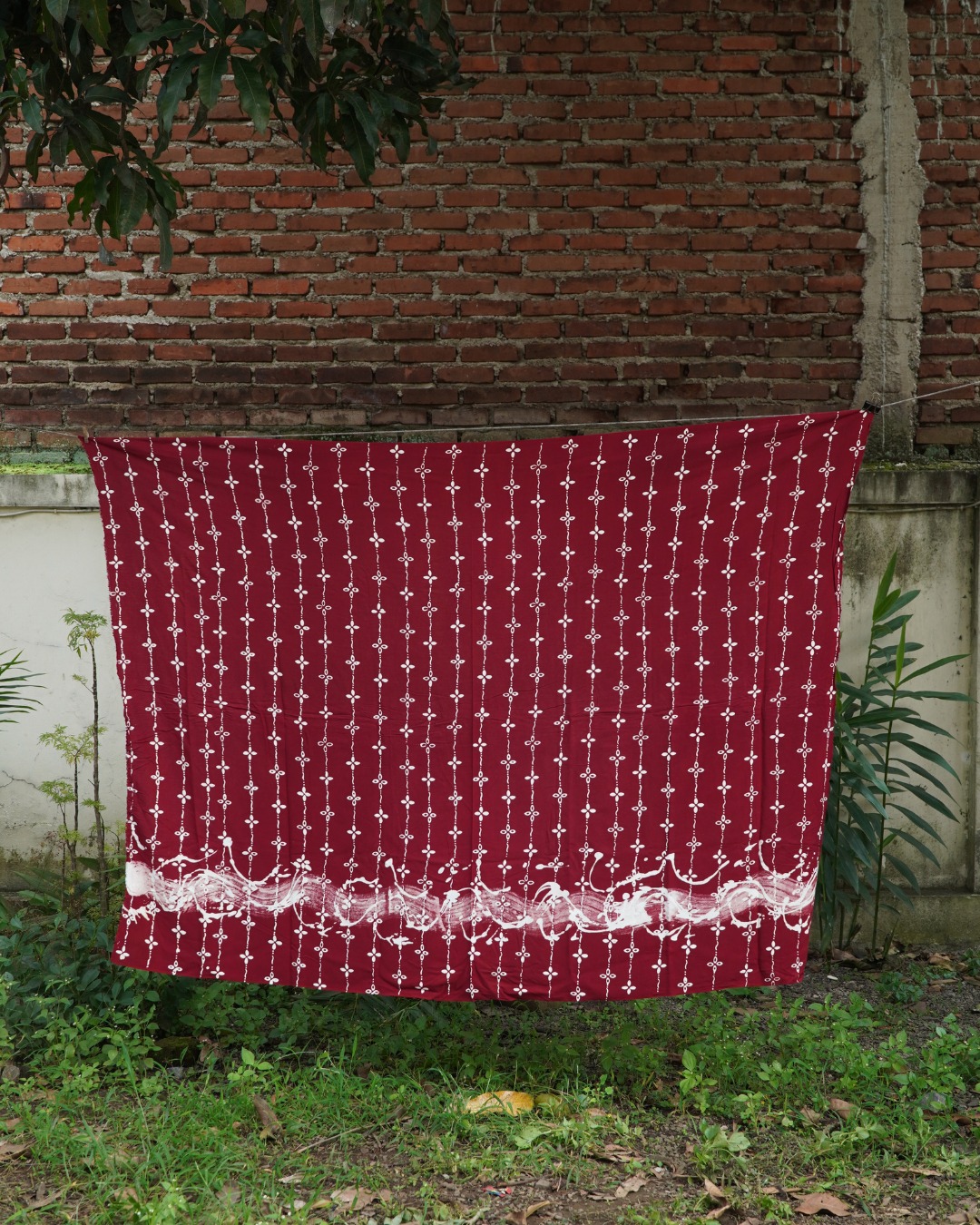 BOOLAO Kain Batik Cap Lukis Kumeli