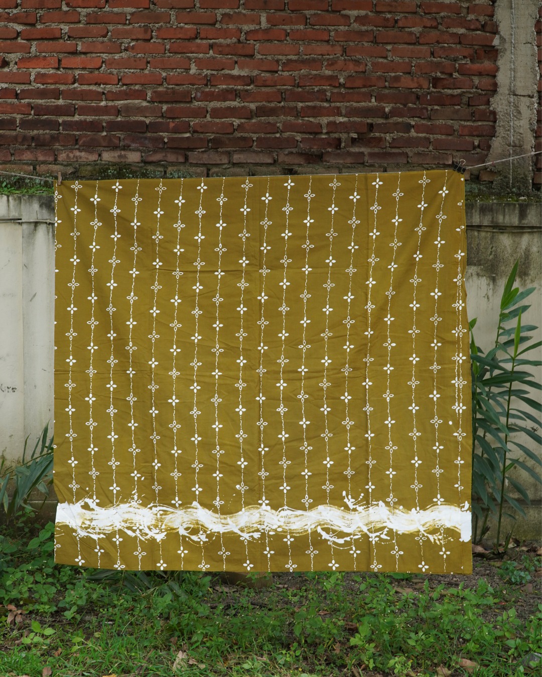 BOOLAO Kain Batik Cap Lukis Kumeli