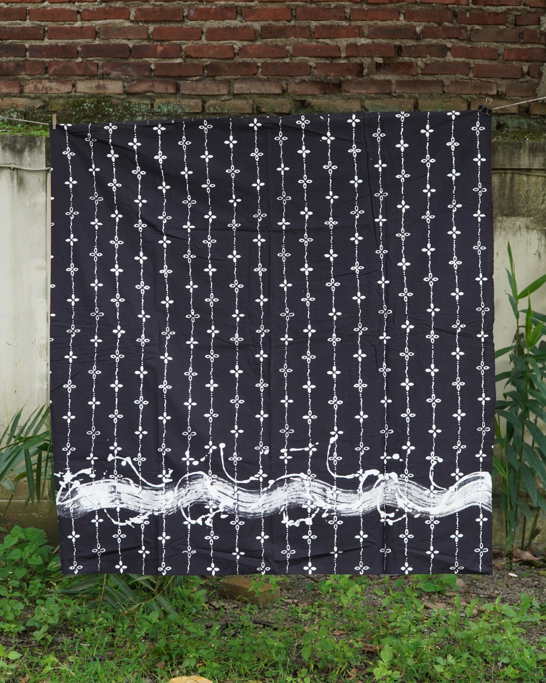 BOOLAO Kain Batik Cap Lukis Kumeli