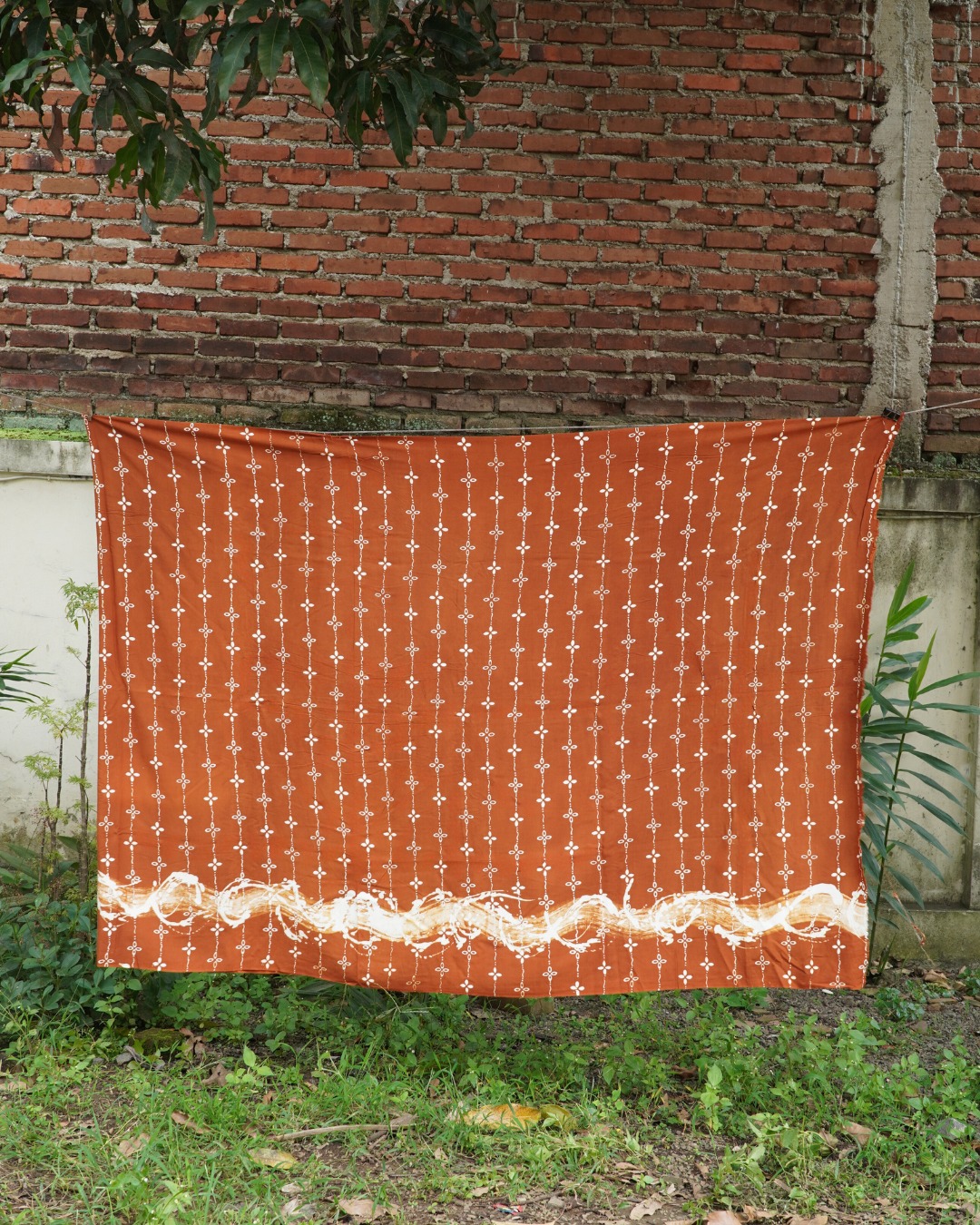 BOOLAO Kain Batik Cap Lukis Kumeli