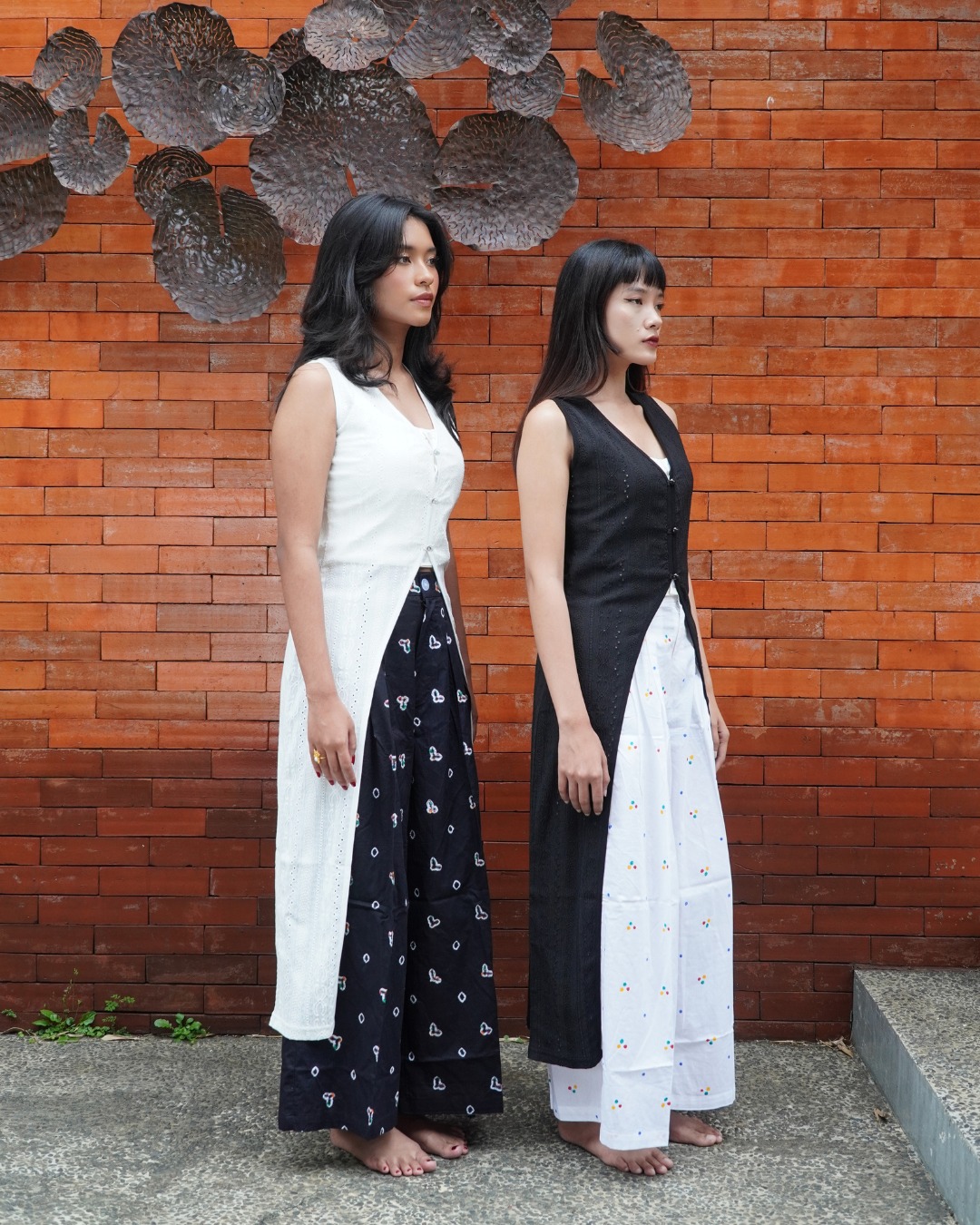 BOOLAO Flowy Long Nina Outer